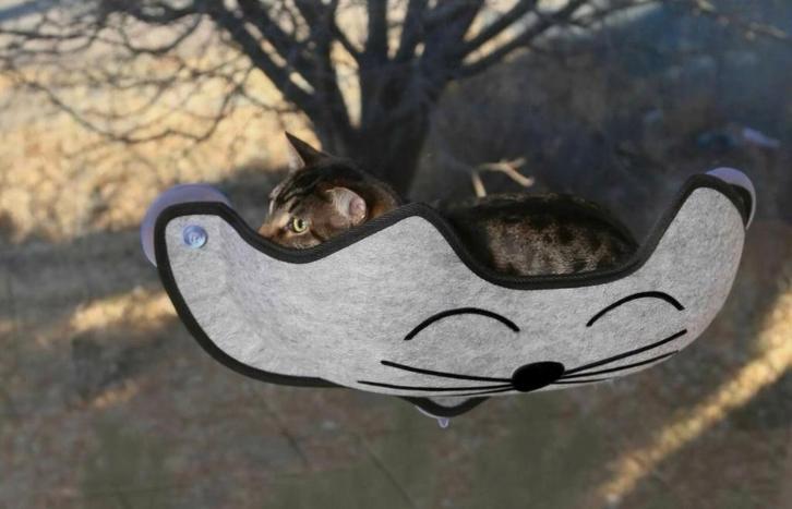 Windows Bed Kat Nieuwstaat, Dieren en Toebehoren, Kattenmanden, Zo goed als nieuw, Polyester, Ophalen
