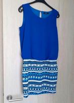 Jurk Unika maat M, Kleding | Dames, Jurken, Maat 38/40 (M), Unika, Blauw, Ophalen of Verzenden