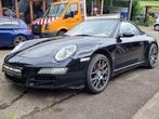 Porsche 911 Carrera 2S 3.8i ACCIDENTEE / SCHADE / DAMAGED, Auto's, 4 zetels, Beige, Cabriolet, Blauw