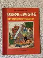 Suske en Wiske - Het Sprekende testament - Tweede druk, 1960, Eén stripboek, Ophalen of Verzenden, Gelezen
