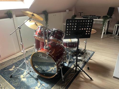Pearl Export drumstel + accessoires, Muziek en Instrumenten, Drumstellen en Slagwerk, Gebruikt, Pearl, Ophalen