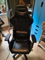 Game stoel DXRAcer, Huis en Inrichting, Bureaustoelen, Ophalen, Zwart, Zo goed als nieuw, Gaming bureaustoel