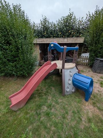 Little Tikes klimrek met 2 glijbanen beschikbaar voor biedingen