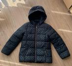 Winterjas donkerblauw met gouden stippen - maat 128, Kinderen en Baby's, Kinderkleding | Maat 128, C&A, Meisje, Ophalen of Verzenden