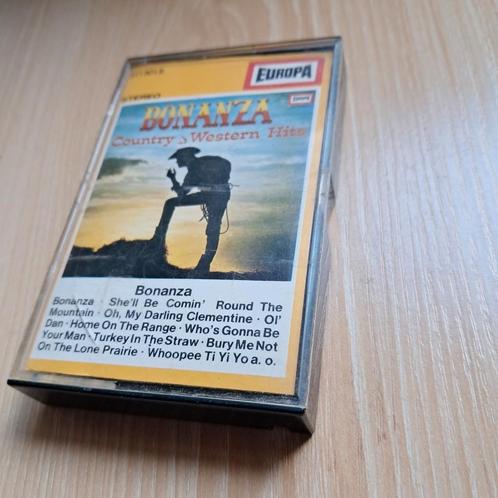 Bonanza Country and Western Hits cassette, Cd's en Dvd's, Cassettebandjes, Gebruikt, Ophalen of Verzenden