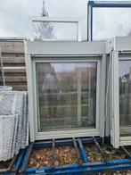 3 fenêtres en PVC gris agate avec volet électrique, Bricolage & Construction, Châssis & Portes coulissantes, Enlèvement