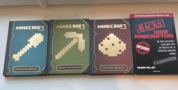 Minecraft boeken 4 stuks beschikbaar voor biedingen