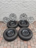 Winterbanden Volkswagen Polo, Auto-onderdelen, Banden en Velgen, Ophalen, Gebruikt, 15 inch, Banden en Velgen