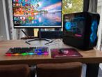 Zware gaming computer i9 rtx 4070ti 32” 240hz compleet, Computers en Software, Desktop Pc's, Ophalen, Gaming