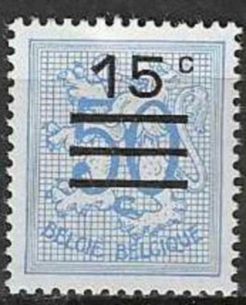 Belgie 1968 - Yvert/OBP 1446 - Cijfer op heraldieke lee (PF