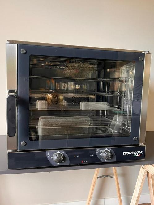TecnoDom SPA Convectieoven - 4 laags, Elektronische apparatuur, Ovens, Zo goed als nieuw, Vrijstaand, Oven, 60 cm of meer, 60 cm of meer