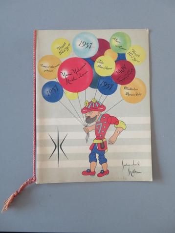 1957 Istanbul Hilton Happy New year Gala Dinner Menu  beschikbaar voor biedingen