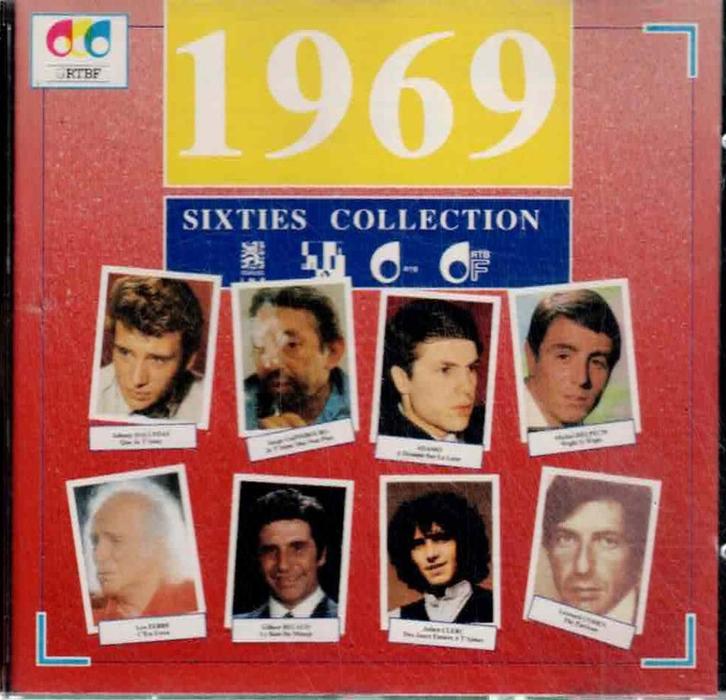 cd   -   RTBF : 1969 Sixties Collection, CD & DVD, CD | Autres CD, Enlèvement ou Envoi