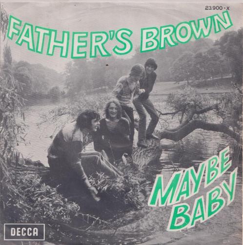 Father’s Brown – Maybe Baby / The yellow moon is high - Sing, Cd's en Dvd's, Vinyl | Overige Vinyl, Gebruikt, Overige formaten