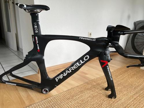 Pinarello Bolide frameset Jonathan Narvaez Ineos Dura Ace, Fietsen en Brommers, Fietsonderdelen, Gebruikt, Racefiets, Frame, Ophalen of Verzenden