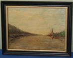 Charles Lebon (1906-1957) kleine schilderij olie op doek, Ophalen of Verzenden