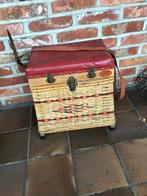 Vintage viskorf visbak viskoffer, Ophalen, Zo goed als nieuw