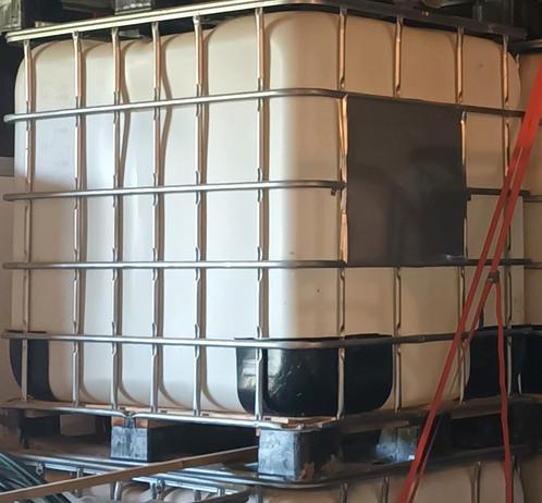 IBC vaten 1000L - Als NIEUW uit voedingsindustrie, Tuin en Terras, Regentonnen, Kunststof, Ophalen
