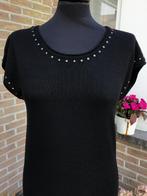 recht zwart jurkje mt 36, Neuf, Enlèvement ou Envoi, Taille 36 (S), Longueur genou