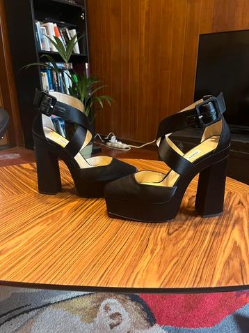 Jimmy Choo Gian 140 satijn  beschikbaar voor biedingen
