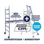 Kamersteiger Stelling prof. ASC + Gratis Bordestrap!, Ophalen of Verzenden, Nieuw, Rolsteiger of Kamersteiger, 2 tot 5 meter