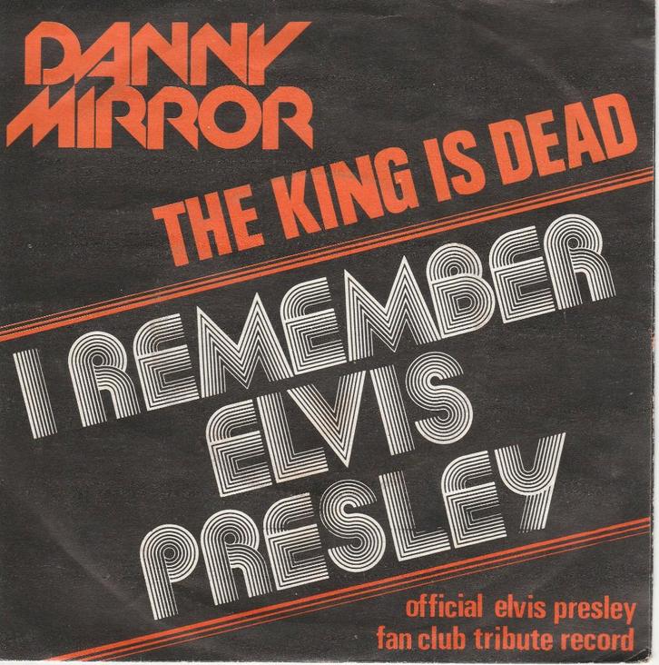 Single en vinyle 45T (7") de Danny Mirror., CD & DVD, Vinyles | Pop, Utilisé, 1960 à 1980, Autres formats, Enlèvement ou Envoi