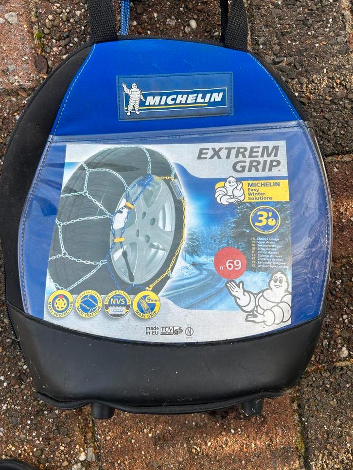 Sneeuwkettingen Michelin Extrem Grip n69, Auto diversen, Sneeuwkettingen, Nieuw, Ophalen