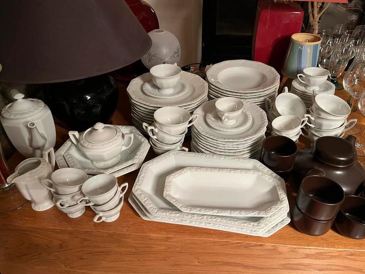 Service porcelaine 91 pieces Rosenthal Maria, Antiek en Kunst, Antiek | Servies compleet, Ophalen