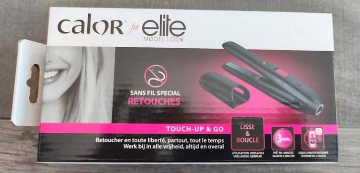 Calor for elite Model Look Touch-Up & Go, Handtassen en Accessoires, Uiterlijk | Haarverzorging, Nieuw, Krultang of Stijltang