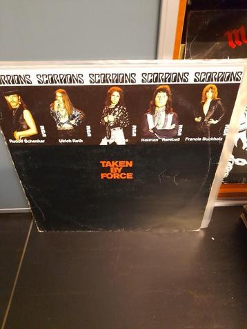 lp - scorpions - taken by force, Enlèvement ou Envoi, Utilisé
