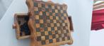 Échiquier Échiquier avec 2 tiroirs bois d'olivier naturel, Hobby & Loisirs créatifs, Jeux de société | Jeux de plateau, Enlèvement