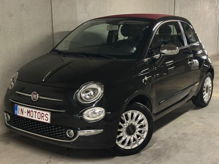 Fiat 500C 1.2i | CABRIO | NAVI | AC | ROOD DAK | FACELIFT !, Auto's, Fiat, Bedrijf, Te koop, 500C, Airbags, Bluetooth, Boordcomputer