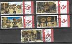 Suske Wiske Vandersteen Texas Rangers complete set, Postzegels en Munten, Verzenden, Gestempeld
