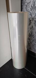 Grote rol plastiek folie, Ophalen, Folie