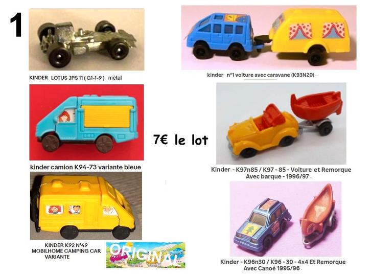 Oude KINDER-kavels (thema vervoer), Verzamelen, Automerken, Motoren en Formule 1, Nieuw, Auto's, Verzenden