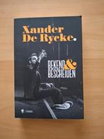 'Bekend en bescheiden' van Xander De Rycke, Boeken, Verzenden, Zo goed als nieuw, Film, Tv en Media, Xander De Rycke
