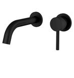 Wandkraan inbouw mat zwart nieuw, Ophalen of Verzenden