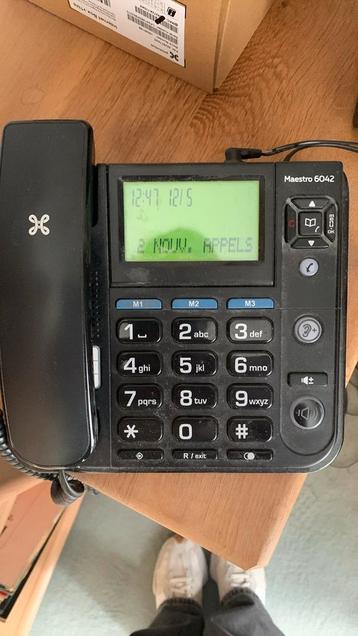 Téléphone Maestro 6042, Envoi, Utilisé