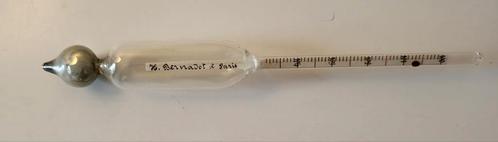 Hydrometer voor glasurine, begin 20e eeuw, Antiek en Kunst, Antiek | Gereedschap en Instrumenten, Ophalen of Verzenden