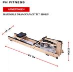 PH Fitness Opvouwbare Roeimachine van Hout: Row Machine, Ophalen of Verzenden, Nieuw, Benen, Overige typen