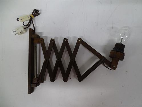 A5304 Harmonica Wandlamp Vintage, Huis en Inrichting, Lampen | Wandlampen, Gebruikt, Ophalen of Verzenden