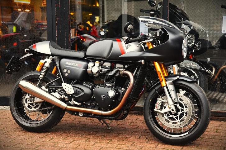 TRIUMPH THRUXTON 1200 RS ***MOTOVERTE.BE***, Motoren, Motoren | Triumph, Bedrijf, Overig, 2 cilinders, Ophalen