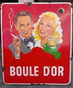 Emaille Boule d’or 1952, Collections, Marques & Objets publicitaires, Utilisé, Enlèvement ou Envoi