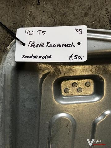 Vw Transporter T5 1.9 tdi 2005 Elektr. Raammech. linksvoor beschikbaar voor biedingen