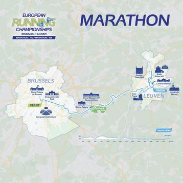 Ticket EK marathon Brussel - Leuven, Tickets en Kaartjes, Eén persoon