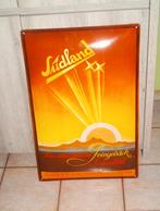 grande plaque emaillee bombee SUDLAND , top état, Enlèvement, Utilisé, Panneau publicitaire