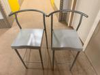 Barstoel - barkruk vintage Philippe Starck Hi-Glob 2 stuks, Huis en Inrichting, Ophalen, Gebruikt, Met voetsteun, 60 tot 90 cm
