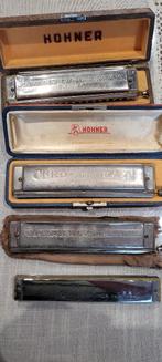 3 mondharmonica HOHNER +1, Muziek en Instrumenten, Ophalen of Verzenden, Gebruikt, Chromatisch