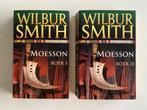 Wilbur Smith, Moesson boek I en II, Boeken, Romans, Gelezen, Ophalen of Verzenden