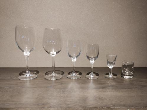Diverse wijn en andere glazen, Verzamelen, Glas en Drinkglazen, Zo goed als nieuw, Overige typen, Ophalen